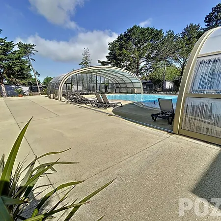 Cosy 4 Pers - Piscine Chauffee - Proche Et Commerces - Terrasse Et Jardin Prives - Fr-1-361-504 Chalet Jullouville-les-Pins